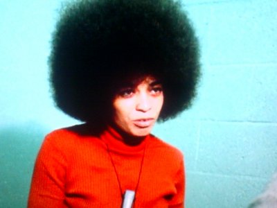 Picture of Angela Davis from the documentary Black Power Mixtape