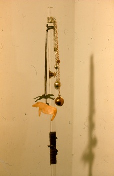 Exhibition of works by Linda Neaman installed in the Matrix Room at Hallwalls, 1978.