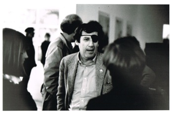 Fiction Diction presents a reading by Walter Abish at Hallwalls, 1981.