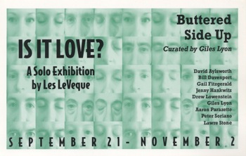 Hallwalls exhibition invitation, 1996.