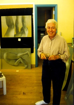 Artist Catherine Catanzaro Koenig, 1997.