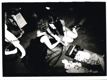 Attendees at Artists and Models Affair: Cinema Inferno, 1997.