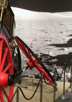 Detail of installation by Lewis Colburn, 