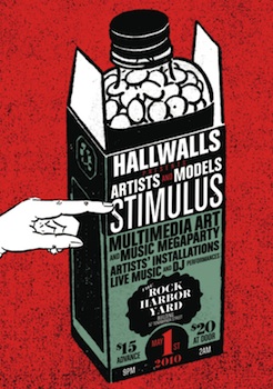 Artists & Models event flier (by Hero Design Studio)