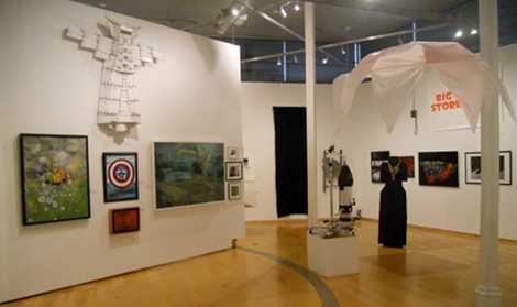 Members show installation view